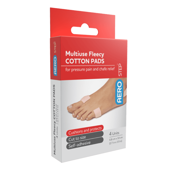 AEROSTEP™ Multiuse Fleecy Cotton Pad 68 x 100mm Box/4