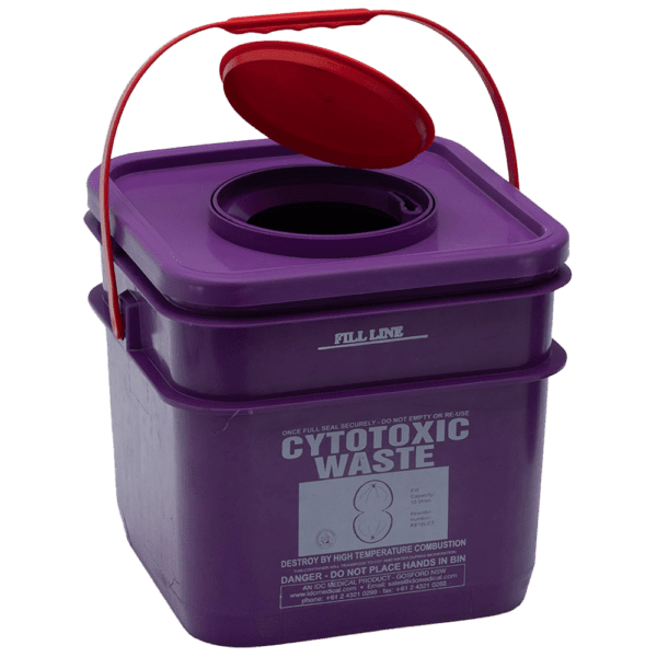 AEROHAZARD Cytotoxic Disposal Container 12.5L